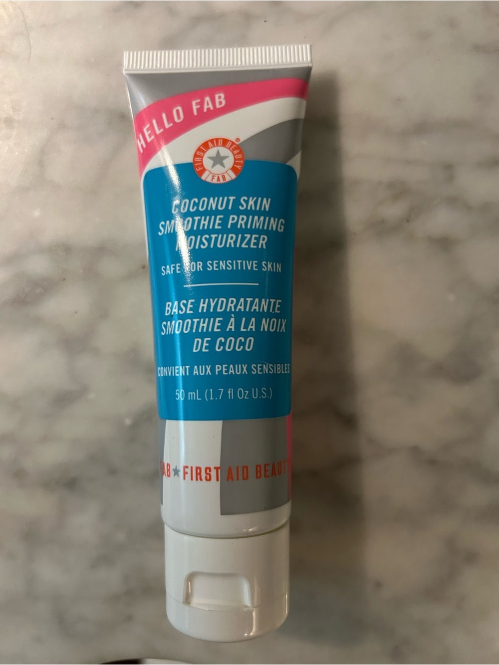 First Aid Beauty Hello FAB Coconut Skin Smoothie Priming Moisturizer - Picture 2 of 3